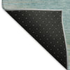 Piper Looms Mayfield Lines AMF794 Aqua Machine Washable Area Rug Backing Image