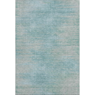 Piper Looms Mayfield Lines AMF794 Aqua Machine Washable Area Rug main image