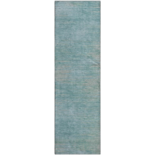 Piper Looms Mayfield Lines AMF794 Aqua Machine Washable Area Rug Runner Main Image