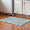 Piper Looms Mayfield Lines AMF794 Aqua Machine Washable Area Rug Scatter Lifestyle Image Feature