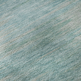 Piper Looms Mayfield Lines AMF794 Aqua Machine Washable Area Rug Swatch Image