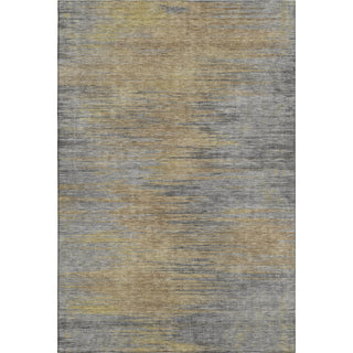 Piper Looms Mayfield Lines AMF794 Brown Machine Washable Area Rug main image