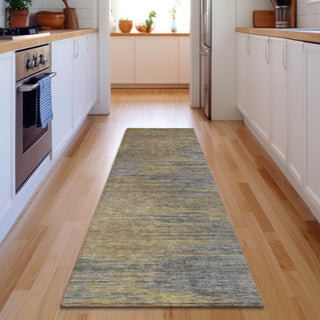 Piper Looms Mayfield Lines AMF794 Brown Machine Washable Area Rug Runner Lifestyle Image Feature