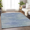 Piper Looms Mayfield Lines AMF794 Denim Machine Washable Area Rug Lifestyle Image Feature