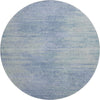 Piper Looms Mayfield Lines AMF794 Denim Machine Washable Area Rug Round Main Image