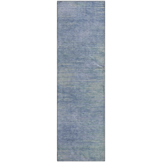 Piper Looms Mayfield Lines AMF794 Denim Machine Washable Area Rug Runner Main Image