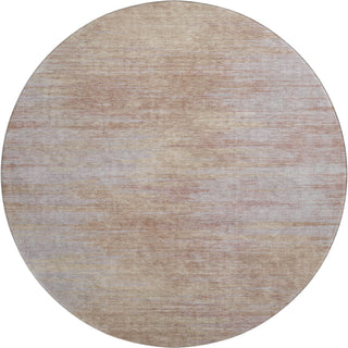 Piper Looms Mayfield Lines AMF794 Merlot Machine Washable Area Rug Round Main Image