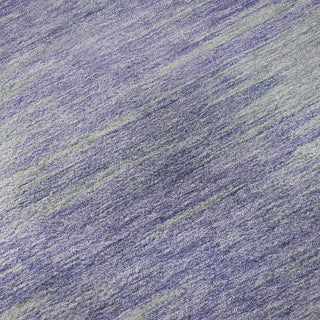 Piper Looms Mayfield Lines AMF794 Plum Machine Washable Area Rug Swatch Image