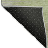 Piper Looms Mayfield Lines AMF794 Sage Machine Washable Area Rug Backing Image
