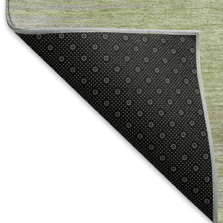 Piper Looms Mayfield Lines AMF794 Sage Machine Washable Area Rug Backing Image
