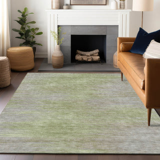 Piper Looms Mayfield Lines AMF794 Sage Machine Washable Area Rug Lifestyle Image Feature