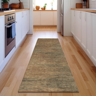 Piper Looms Mayfield Lines AMF794 Terracotta Machine Washable Area Rug Runner Lifestyle Image Feature