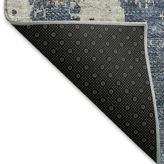Piper Looms Mayfield Modern AMF795 Navy Machine Washable Area Rug Backing Image