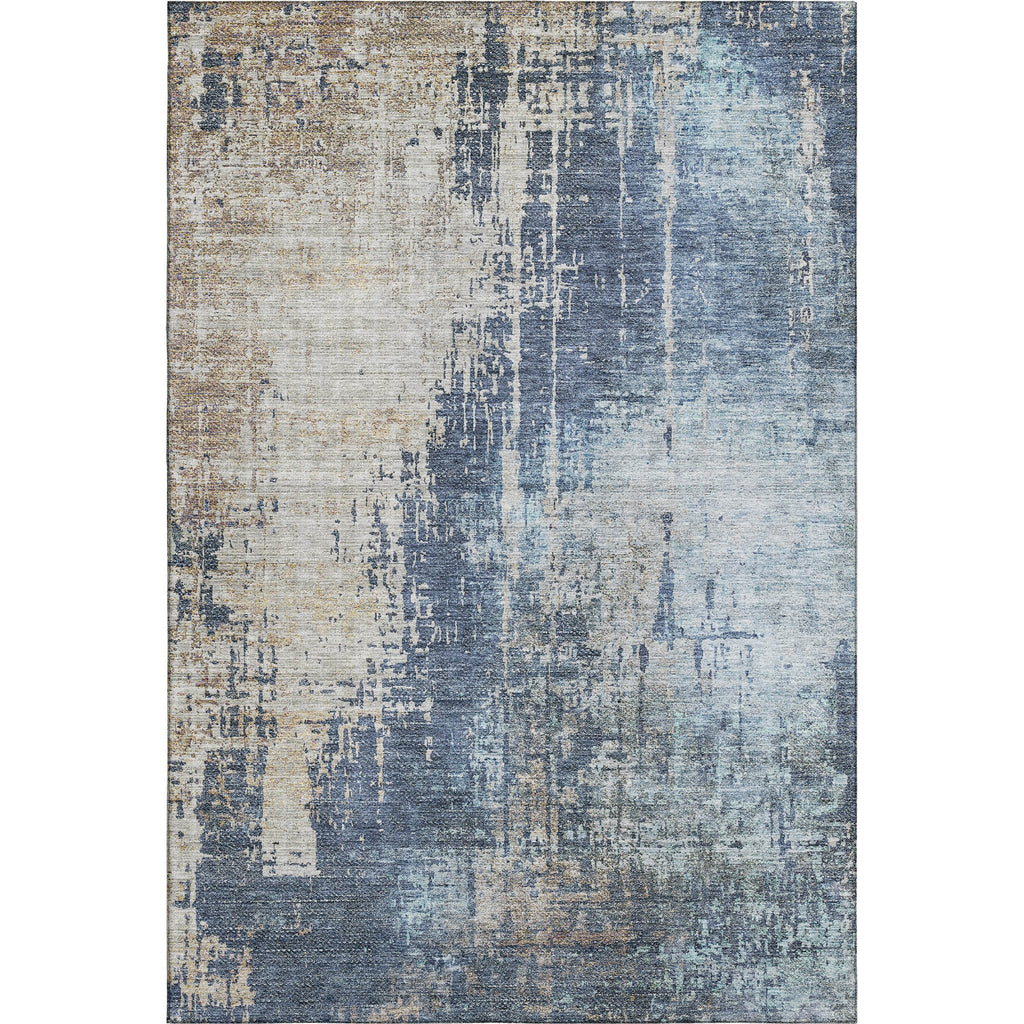 Piper Looms Mayfield Modern AMF795 Navy Machine Washable Area Rug main image