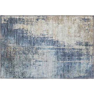 Piper Looms Mayfield Modern AMF795 Navy Machine Washable Area Rug Scatter Main Image