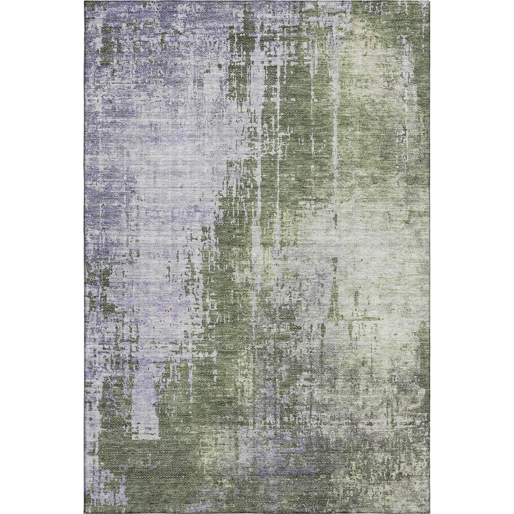 Piper Looms Mayfield Modern AMF795 Olive Machine Washable Area Rug main image