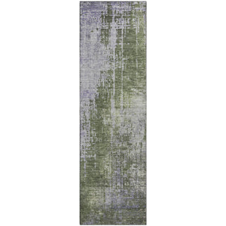Piper Looms Mayfield Modern AMF795 Olive Machine Washable Area Rug Runner Main Image