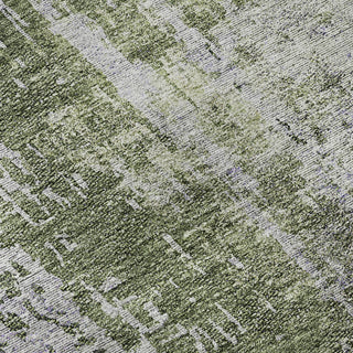 Piper Looms Mayfield Modern AMF795 Olive Machine Washable Area Rug Swatch Image