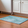 Piper Looms Mayfield Modern AMF796 Aqua Machine Washable Area Rug Scatter Lifestyle Image Feature