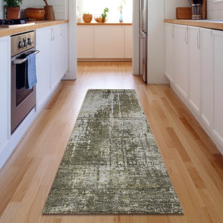 Piper Looms Mayfield Modern AMF796 Brown Machine Washable Area Rug Runner Lifestyle Image Feature