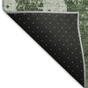 Piper Looms Mayfield Modern AMF796 Fern Machine Washable Area Rug Backing Image
