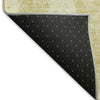 Piper Looms Mayfield Modern AMF796 Gold Machine Washable Area Rug Backing Image