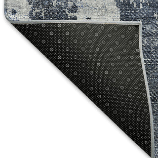 Piper Looms Mayfield Modern AMF796 Navy Machine Washable Area Rug Backing Image