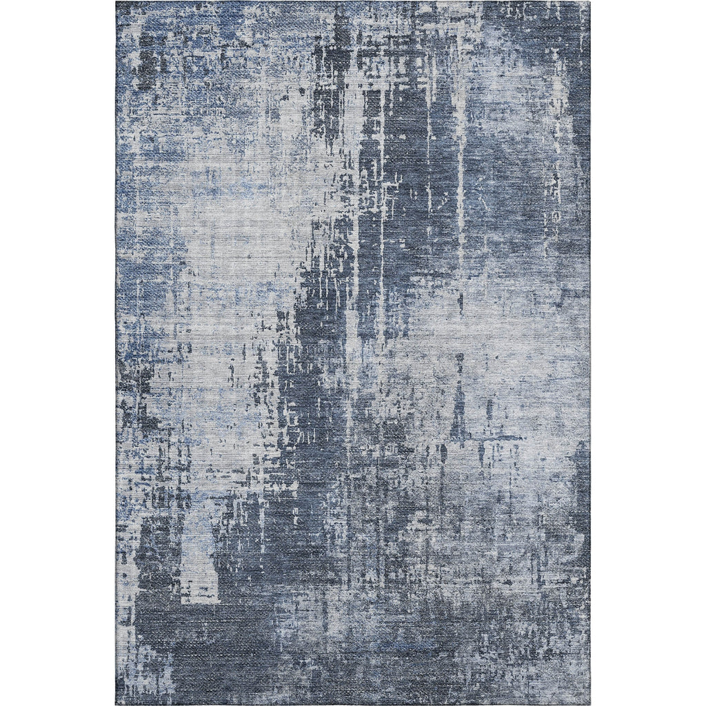 Piper Looms Mayfield Modern AMF796 Navy Machine Washable Area Rug main image