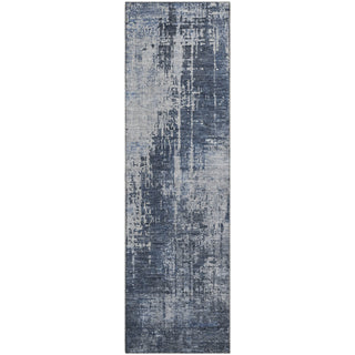 Piper Looms Mayfield Modern AMF796 Navy Machine Washable Area Rug Runner Main Image