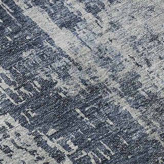 Piper Looms Mayfield Modern AMF796 Navy Machine Washable Area Rug Swatch Image