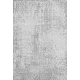 Piper Looms Mayfield Modern AMF796 Silver Machine Washable Area Rug main image