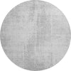 Piper Looms Mayfield Modern AMF796 Silver Machine Washable Area Rug Round Main Image