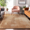 Piper Looms Mayfield Modern AMF796 Terracotta Machine Washable Area Rug Lifestyle Image Feature