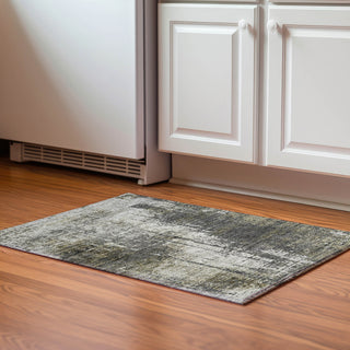 Piper Looms Mayfield Modern AMF797 Taupe Machine Washable Area Rug Scatter Lifestyle Image Feature