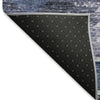Piper Looms Mayfield Southwest AMF798 Blue Machine Washable Area Rug Backing Image