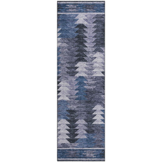 Piper Looms Mayfield Southwest AMF798 Blue Machine Washable Area Rug Runner Main Image