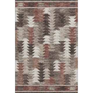 Piper Looms Mayfield Southwest AMF798 Chocolate Machine Washable Area Rug main image
