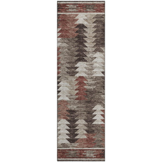 Piper Looms Mayfield Southwest AMF798 Chocolate Machine Washable Area Rug Runner Main Image