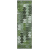 Piper Looms Mayfield Southwest AMF798 Olive Machine Washable Area Rug Runner Main Image
