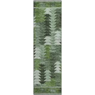 Piper Looms Mayfield Southwest AMF798 Olive Machine Washable Area Rug Runner Main Image