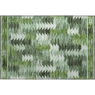 Piper Looms Mayfield Southwest AMF798 Olive Machine Washable Area Rug Scatter Main Image