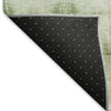 Piper Looms Mayfield Geometric AMF799 Sage Machine Washable Area Rug Backing Image