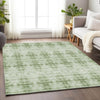 Piper Looms Mayfield Geometric AMF799 Sage Machine Washable Area Rug Lifestyle Image Feature