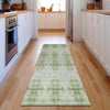 Piper Looms Mayfield Geometric AMF799 Sage Machine Washable Area Rug Runner Lifestyle Image Feature