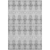 Piper Looms Mayfield Geometric AMF799 Silver Machine Washable Area Rug main image