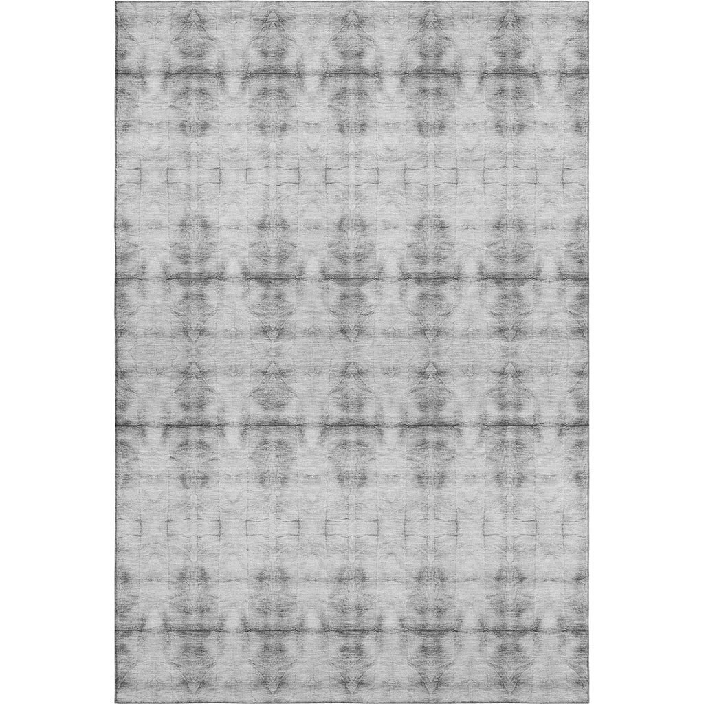 Piper Looms Mayfield Geometric AMF799 Silver Machine Washable Area Rug main image