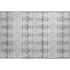 Piper Looms Mayfield Geometric AMF799 Silver Machine Washable Area Rug Scatter Main Image