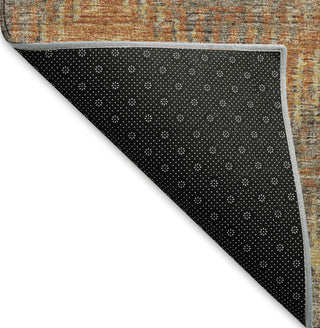 Piper Looms Mayfield Abstract Chevron AMF80 Canyon Machine Washable Area Rug Backing Image