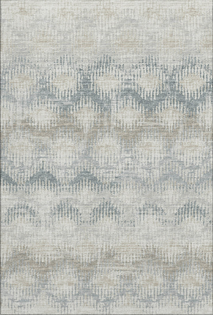 Piper Looms Mayfield Abstract Chevron AMF80 Linen Machine Washable Area Rug main image