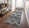 Piper Looms Mayfield Abstract Chevron AMF80 Shadow Machine Washable Area Rug Runner Lifestyle Image Feature